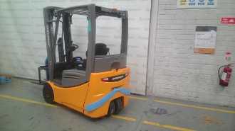 Used Forklift Truck JUNGHEINRICH EFG 216k SP G+E 115-470 DZ ELEKTRO VIERRADFRONTSTAPLER (13055962)