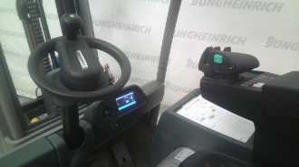 Used Forklift Truck JUNGHEINRICH EFG 216k SP G+E 115-470 DZ ELEKTRO VIERRADFRONTSTAPLER (13055962)