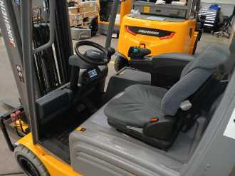 Used Forklift Truck JUNGHEINRICH EFG 216k SP G+E 464DZ ELEKTRO VIERRADFRONTSTAPLER (13072591)