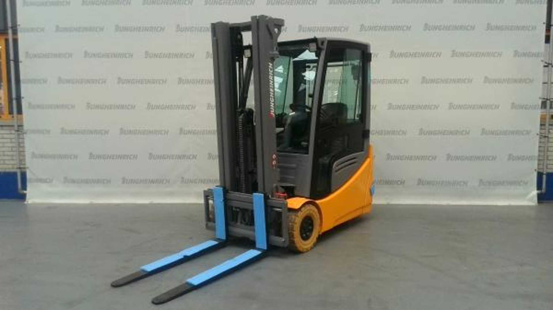 Used Forklift Truck JUNGHEINRICH EFG 216k SP GE 115-464DZ ELEKTRO VIERRADFRONTSTAPLER (13066458)