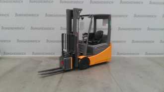 Used Forklift Truck JUNGHEINRICH EFG 216k SP GE 115-480 DZ ELEKTRO VIERRADFRONTSTAPLER (12874091)