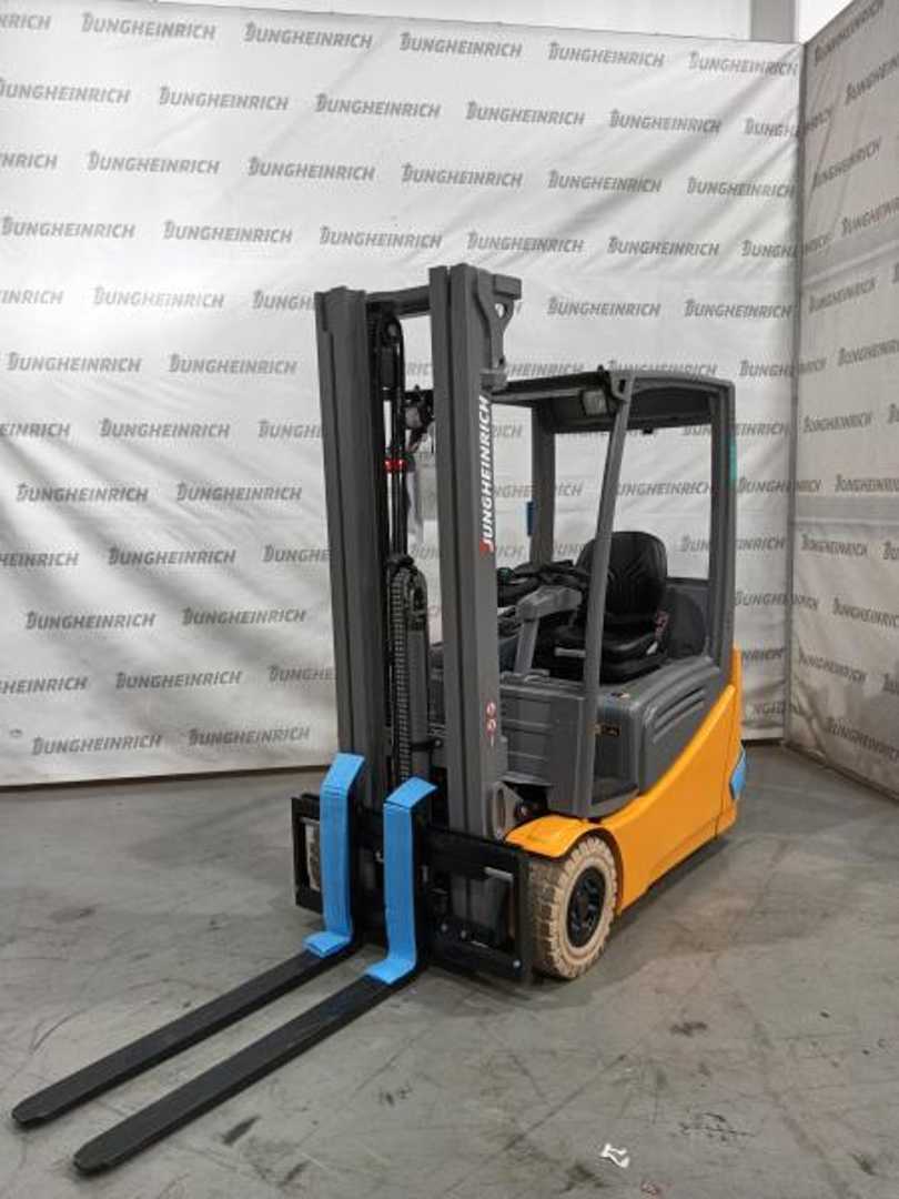 Used Forklift Truck JUNGHEINRICH EFG 216k SP GE 115-500DZ ELEKTRO VIERRADFRONTSTAPLER (12920017)