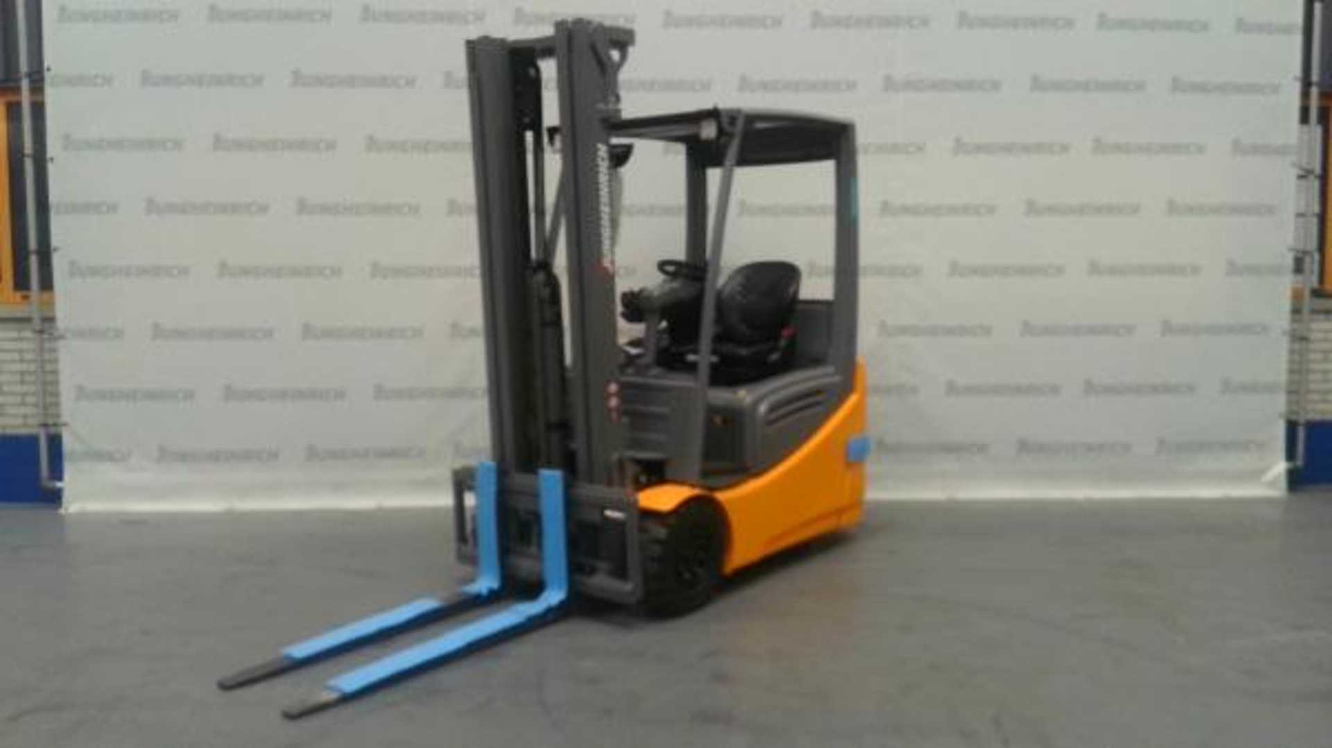 Used Forklift Truck JUNGHEINRICH EFG 216k SP GE 115-500DZ ELEKTRO VIERRADFRONTSTAPLER (13066459)