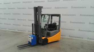 Used Forklift Truck JUNGHEINRICH EFG 216k SP GE 115-550 DZ ELEKTRO VIERRADFRONTSTAPLER (13064449)