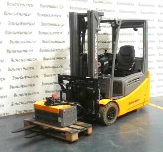 Used Forklift Truck JUNGHEINRICH EFG 216k SP ZVG 115-464DZ LI ION ELEKTRO VIERRADFRONTSTAPLER (13073133)