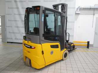 Used Forklift Truck JUNGHEINRICH EFG 216k SP ZVG 120-550 DZ Li-Ion ELEKTRO VIERRADFRONTSTAPLER (12999849)