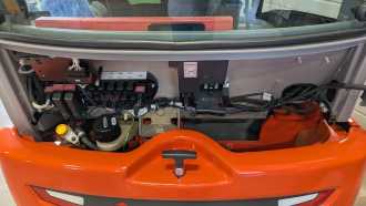 Used Forklift Truck JUNGHEINRICH EFG 216k neuwertig ELEKTRO DREIRADFRONTSTAPLER (13066530)