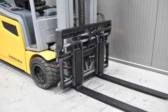 Used Forklift Truck JUNGHEINRICH EFG 218 /58580/ ELEKTRO DREIRADFRONTSTAPLER (13064241)