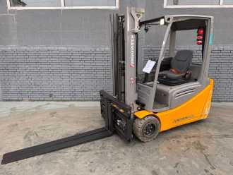 Used Forklift Truck JUNGHEINRICH EFG 218 Baujahr 2020 / Stunden 11051 HH 3100 ELEKTRO DREIRADFRONTSTAPLER (13005342)