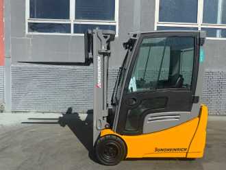 Used Forklift Truck JUNGHEINRICH EFG 218 Baujahr 2021 / Stunden 5991 HH 4400 ELEKTRO DREIRADFRONTSTAPLER (13067901)