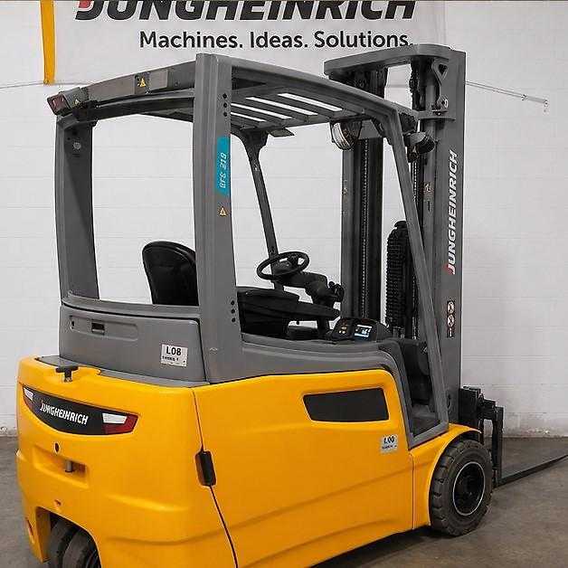 Used Forklift Truck JUNGHEINRICH EFG 218 ELEKTRO DREIRADFRONTSTAPLER (13048909)