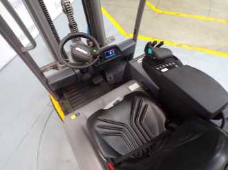 Used Forklift Truck JUNGHEINRICH EFG 218 SP G 115-440 DZ ELEKTRO VIERRADFRONTSTAPLER (12983964)