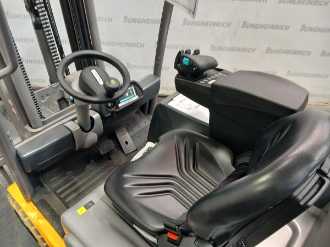 Used Forklift Truck JUNGHEINRICH EFG 218 SP G+E 115 500 DZ ELEKTRO VIERRADFRONTSTAPLER (13058529)