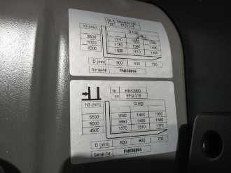 Used Forklift Truck JUNGHEINRICH EFG 218 SP G+E 115 550 DZ ELEKTRO VIERRADFRONTSTAPLER (13058530)
