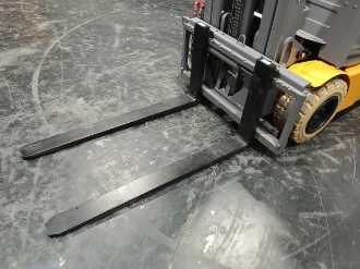 Used Forklift Truck JUNGHEINRICH EFG 218 SP G+E 115 550 DZ ELEKTRO VIERRADFRONTSTAPLER (13058530)