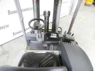 Used Forklift Truck JUNGHEINRICH EFG 218 SP G+ZVG 120-425 DZ ELEKTRO VIERRADFRONTSTAPLER (12967960)
