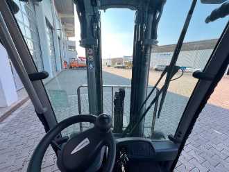 Used Forklift Truck JUNGHEINRICH EFG 218 / Triplex 4.30m / SS / nur 1.738h ELEKTRO VIERRADFRONTSTAPLER (13035840)