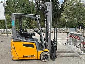 Used Forklift Truck JUNGHEINRICH EFG 218k - 400ZT ELEKTRO DREIRADFRONTSTAPLER (13076933)