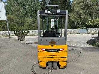 Used Forklift Truck JUNGHEINRICH EFG 218k - 400ZZ ELEKTRO DREIRADFRONTSTAPLER (13076931)