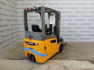 Used Forklift Truck JUNGHEINRICH EFG 218k SP G+E 115 440DZ ELEKTRO VIERRADFRONTSTAPLER (13070438)
