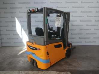 Used Forklift Truck JUNGHEINRICH EFG 218k SP G+E 115 440DZ ELEKTRO VIERRADFRONTSTAPLER (13070438)