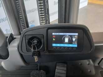 Used Forklift Truck JUNGHEINRICH EFG 218k SP G+E 115 440DZ ELEKTRO VIERRADFRONTSTAPLER (13070438)