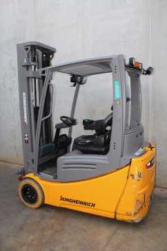 Used Forklift Truck JUNGHEINRICH EFG 220 550 DZ ELEKTRO DREIRADFRONTSTAPLER (13039096)
