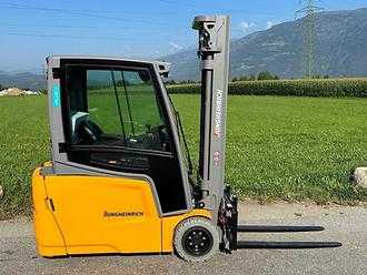 Used Forklift Truck JUNGHEINRICH EFG 220 - 550DZ ELEKTRO DREIRADFRONTSTAPLER (13002671)