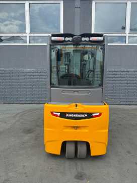 Used Forklift Truck JUNGHEINRICH EFG 220 Baujahr 2018 /Triplex/Kabine Akku 2020 ELEKTRO DREIRADFRONTSTAPLER (13056883)
