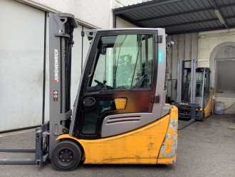 Used Forklift Truck JUNGHEINRICH EFG 220 ELEKTRO DREIRADFRONTSTAPLER (12947208)