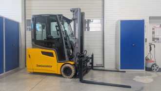 Used Forklift Truck JUNGHEINRICH EFG 220 G120-480DZ ELEKTRO DREIRADFRONTSTAPLER (13073473)