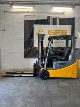 Used Forklift Truck JUNGHEINRICH EFG 220 G160-318ZZ ELEKTRO DREIRADFRONTSTAPLER (13059552)