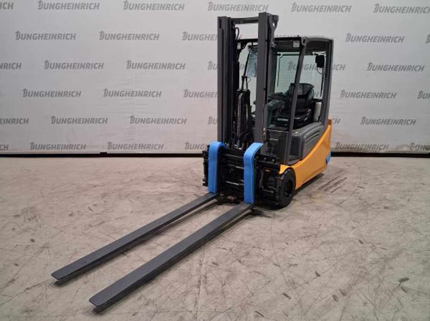 Used Forklift Truck JUNGHEINRICH EFG 220 Li MP G+ZVG 200-330 ZZ ELEKTRO VIERRADFRONTSTAPLER (13069453)
