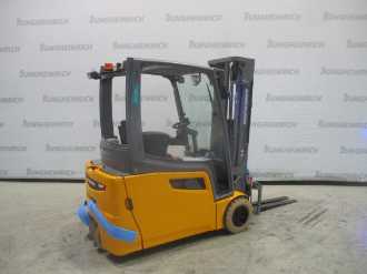 Used Forklift Truck JUNGHEINRICH EFG 220 MP G+E 115-480 DZ ELEKTRO VIERRADFRONTSTAPLER (13064364)