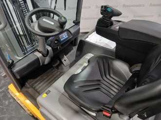 Used Forklift Truck JUNGHEINRICH EFG 220 MP G+E 115 480 DZ ELEKTRO VIERRADFRONTSTAPLER (13071466)