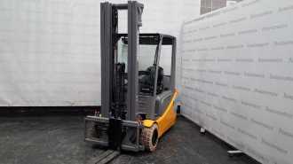Used Forklift Truck JUNGHEINRICH EFG 220 SP G+E 115 535 DZ ELEKTRO VIERRADFRONTSTAPLER (13031780)