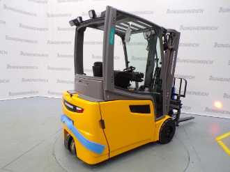 Used Forklift Truck JUNGHEINRICH EFG 220 SP G+ZVG 115-310 ZZ ELEKTRO VIERRADFRONTSTAPLER (13002098)