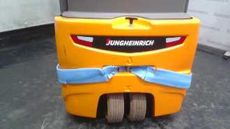 Used Forklift Truck JUNGHEINRICH EFG 220 SP GE 115 500 DZ ELEKTRO VIERRADFRONTSTAPLER (13003165)