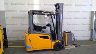 Used Forklift Truck JUNGHEINRICH EFG 220 SP GE 115-550 DZ ELEKTRO VIERRADFRONTSTAPLER (13009172)