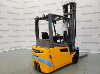 Used Forklift Truck JUNGHEINRICH EFG 220 SP GE 115-650 DZ ELEKTRO VIERRADFRONTSTAPLER (13052740)