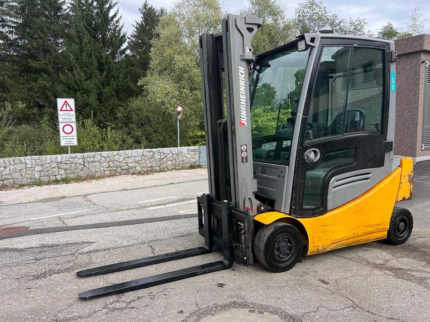 Used Forklift Truck JUNGHEINRICH EFG 316 - 464DZ ELEKTRO VIERRADFRONTSTAPLER (13068226)