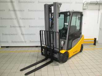 Used Forklift Truck JUNGHEINRICH EFG 316 SP GE 115-500 DZ ELEKTRO VIERRADFRONTSTAPLER (13047463) backdrop