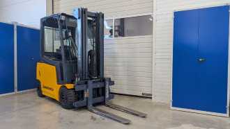 Used Forklift Truck JUNGHEINRICH EFG 316k (Batterie 2023) ELEKTRO VIERRADFRONTSTAPLER (13065131)