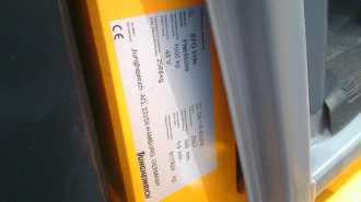 Used Forklift Truck JUNGHEINRICH EFG 316k SP GE 115 650 DZ ELEKTRO VIERRADFRONTSTAPLER (12985812)