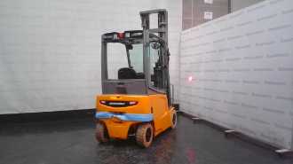 Used Forklift Truck JUNGHEINRICH EFG 316k SP GE 115 650 DZ ELEKTRO VIERRADFRONTSTAPLER (13066899) backdrop