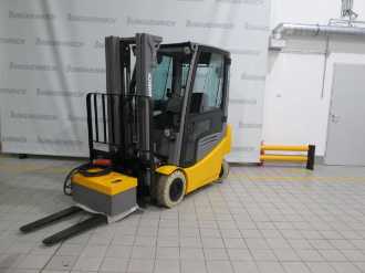 Used Forklift Truck JUNGHEINRICH EFG 316k SP GE 120-425 DZ Li-Ion ELEKTRO VIERRADFRONTSTAPLER (13028559) backdrop