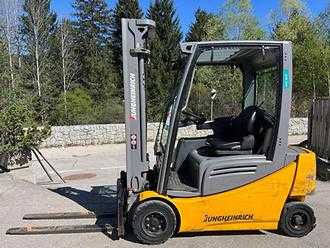 Used Forklift Truck JUNGHEINRICH EFG 320 - 500DZ ELEKTRO VIERRADFRONTSTAPLER (13038902)