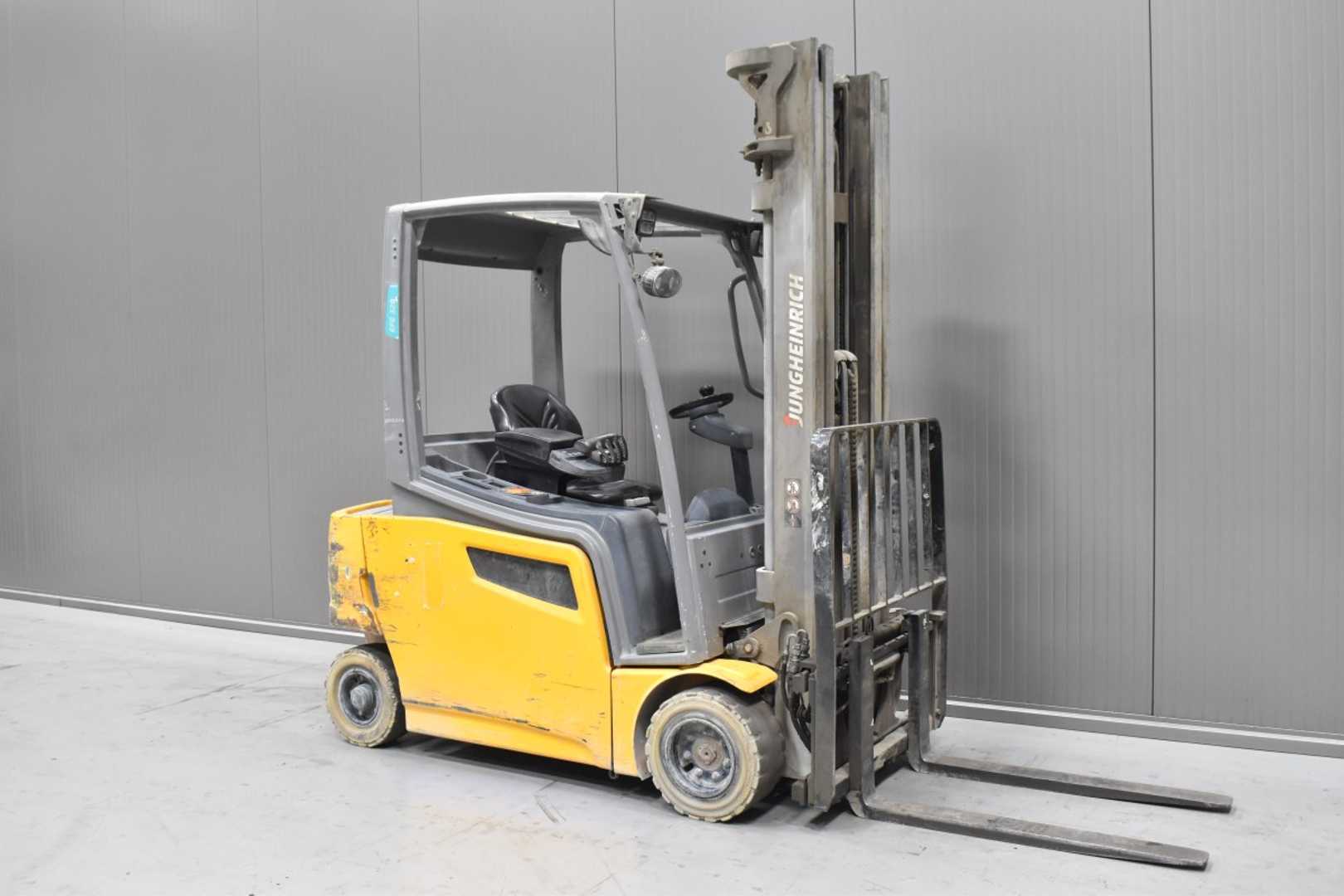 Used Forklift Truck JUNGHEINRICH EFG 320 /58566/ ELEKTRO VIERRADFRONTSTAPLER (13064375)