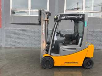 Used Forklift Truck JUNGHEINRICH EFG 320 Baujahr 2017 Stunden 1629 HH 4640 ELEKTRO VIERRADFRONTSTAPLER (13071045)