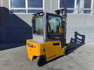 Used Forklift Truck JUNGHEINRICH EFG 320 Baujahr 2018 / Vollkabine Triplexmast ELEKTRO VIERRADFRONTSTAPLER (13069839)